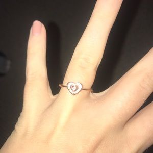 10K Gold Ring With Diamond